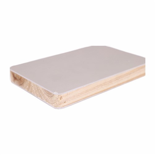 18mm greyish tšoeu melamine plywood .