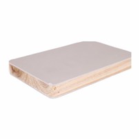 18mm greyish tšoeu melamine plywood .